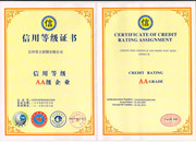 信用等級證書